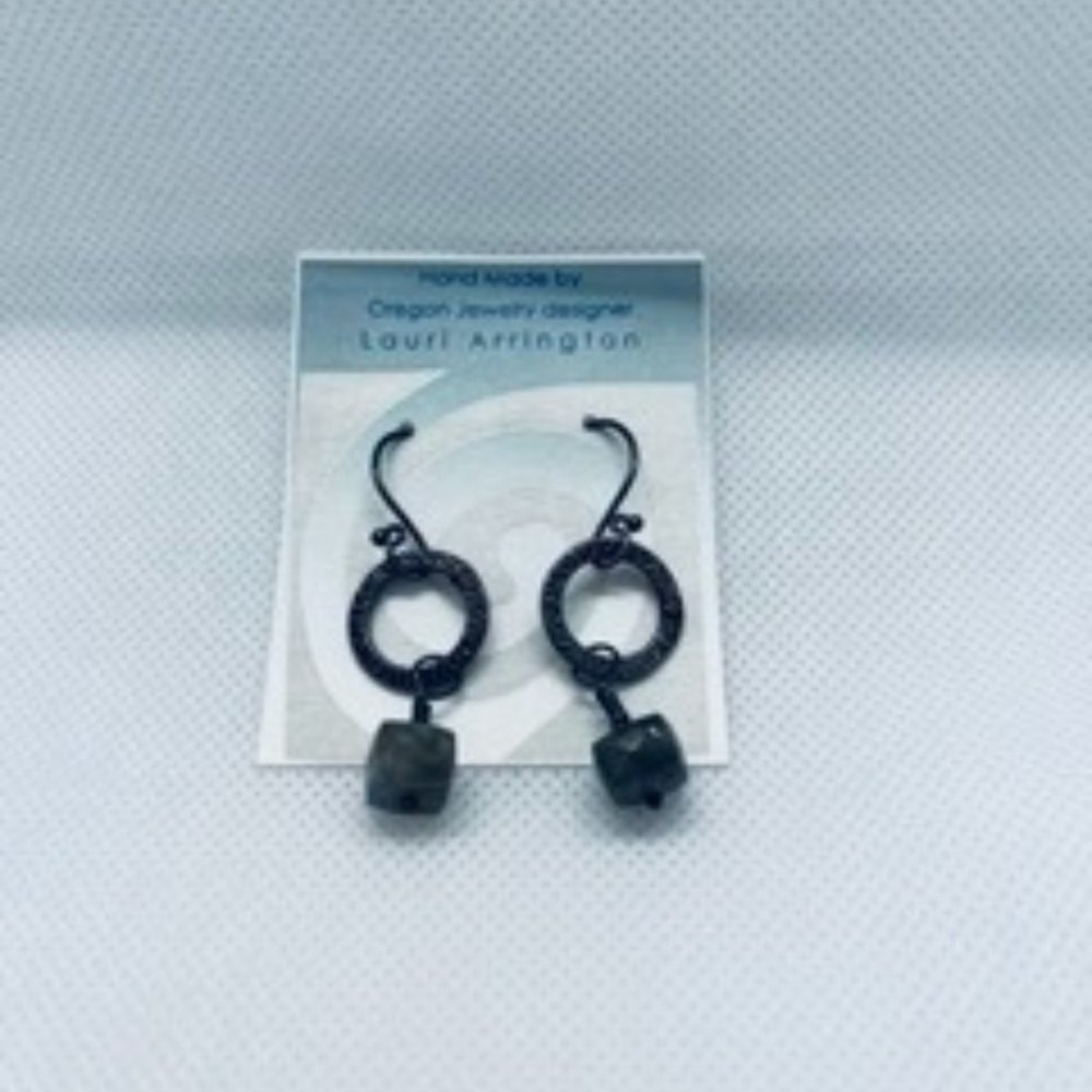 NWT Sterling silver earrings with semiprecious stones